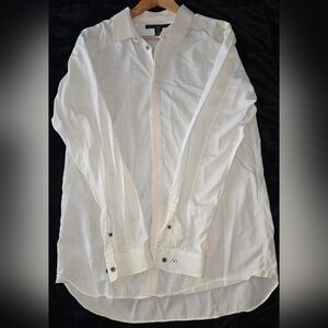 Marc by Marc Jacobs White Slim Fit Shirt XL – Minimalist Designer Style